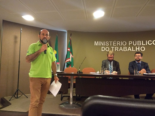 Sintramotos reivindica e MPT-PR promove audiência  pública para trabalhadores em aplicativos de entrega 